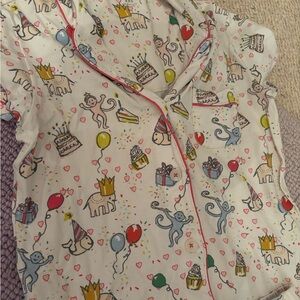 Roller Rabbit XXS PJS with Fun Animal Pri